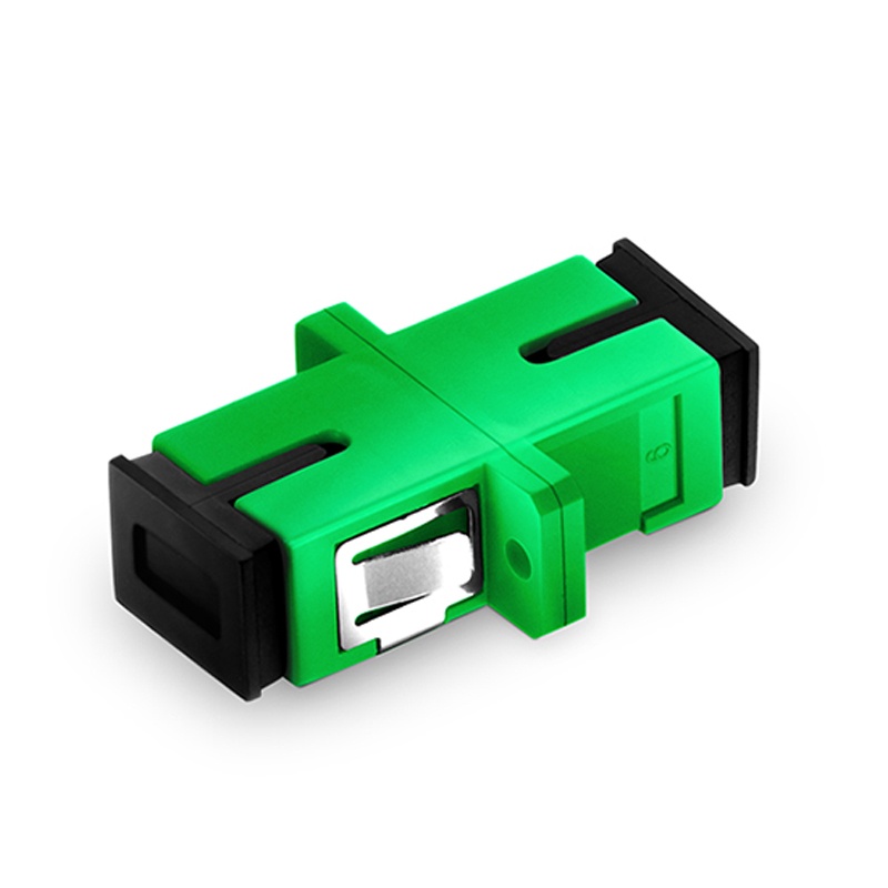 SC/APC Singlemode Simplex Fiber Adapter