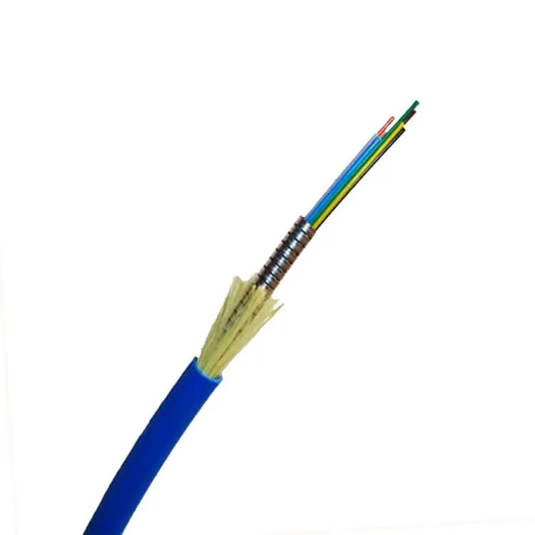 Spiral Steel Armored Tactical Fiber Optic Cable